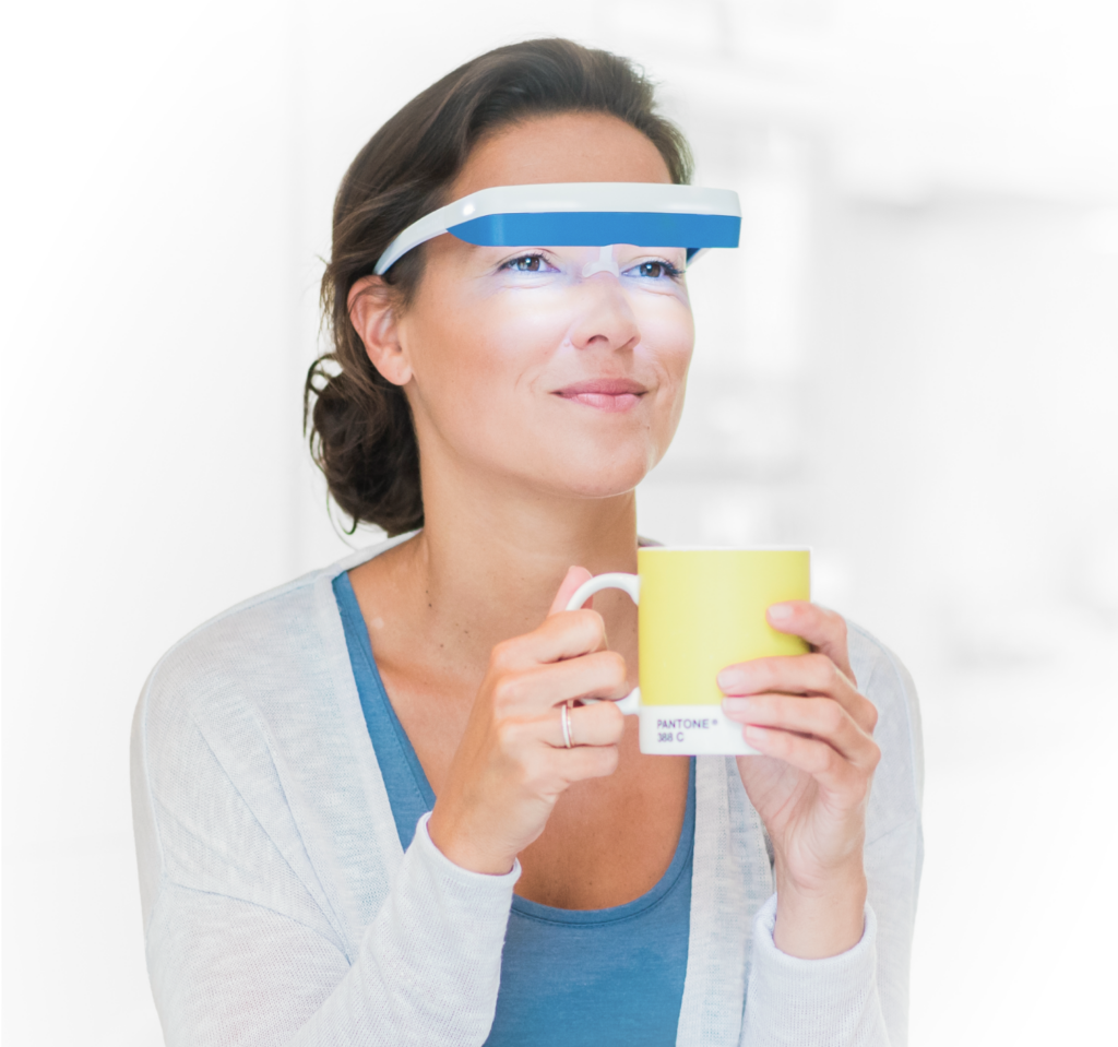 Modèle Luminette 3, lunettes de luminothérapie idéales pour affronter l'hiver