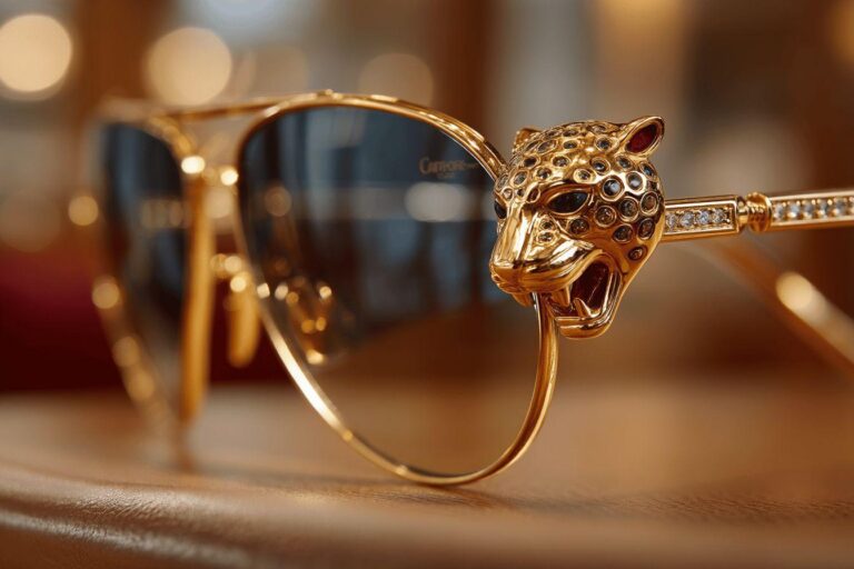 Lunettes Cartier Panthère : élégance et raffinement assurés