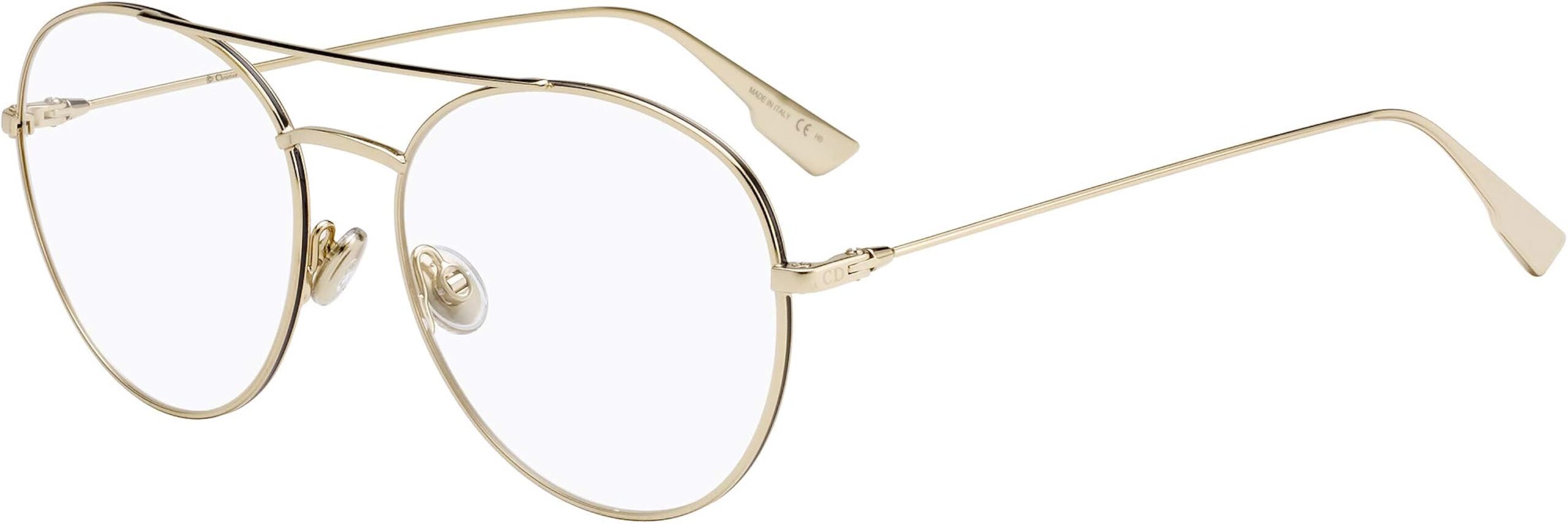 lunettes Dior femme or