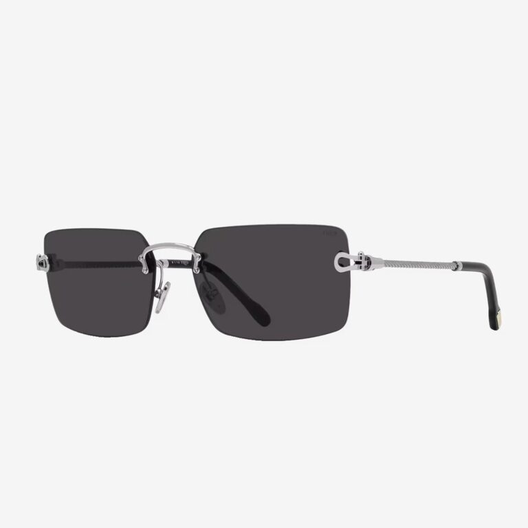 Lunettes Fred Force 10 en métal doré, modèle emblématique et luxueux pour homme