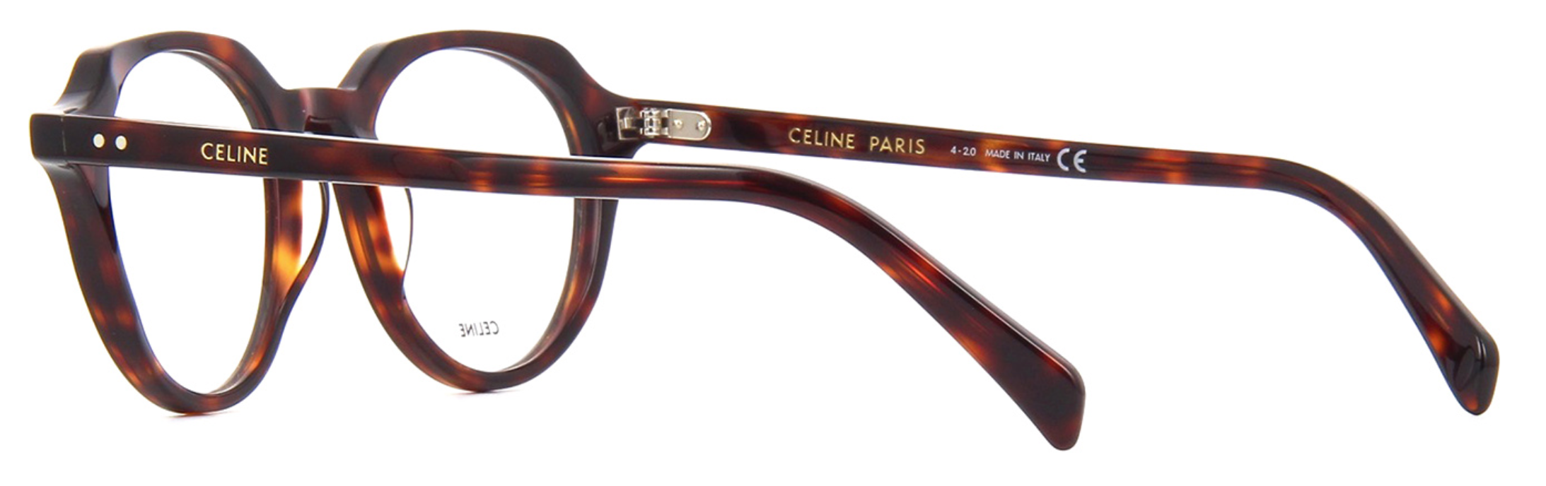 lunettes de vue Celine style havane