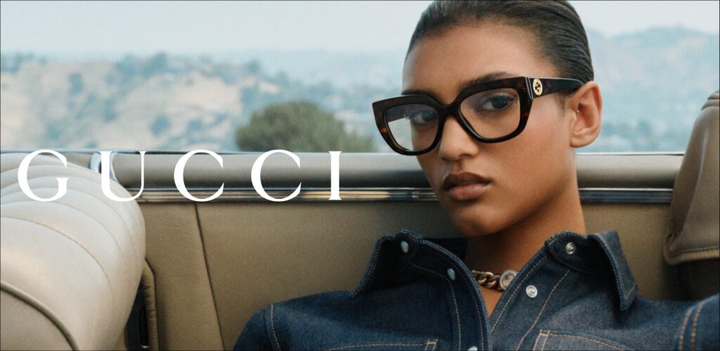 Lunettes de vue Gucci femme élégantes idéales pour un look tendance